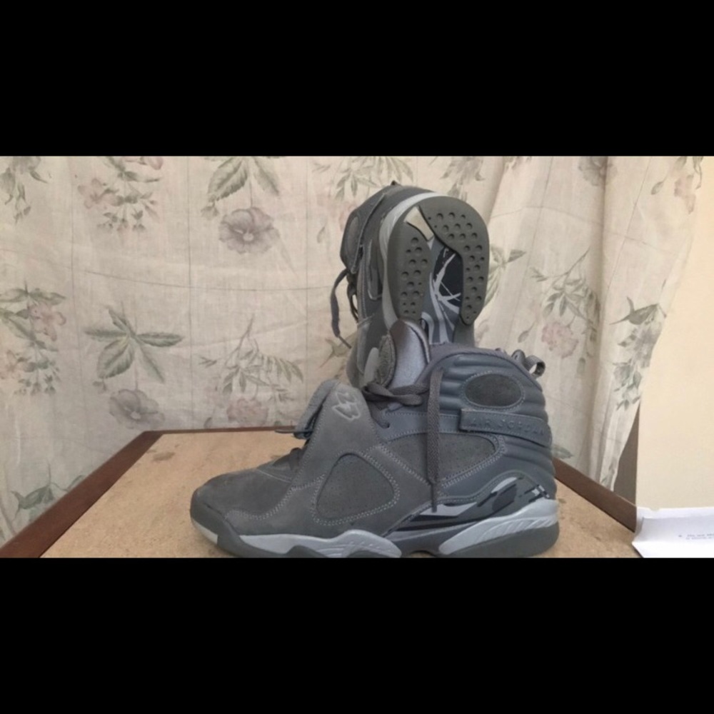 Jordan 8s grey